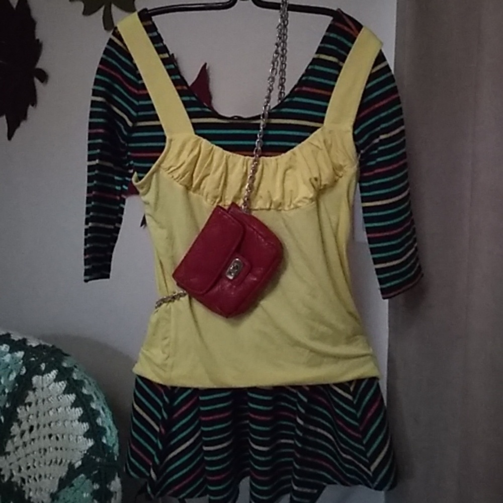 2pc set dress/top and tank